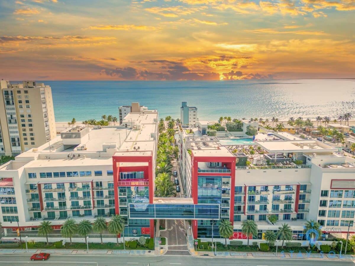 Lx Oasis Beachfront-Rt Infinity Pool Hollywood Esterno foto