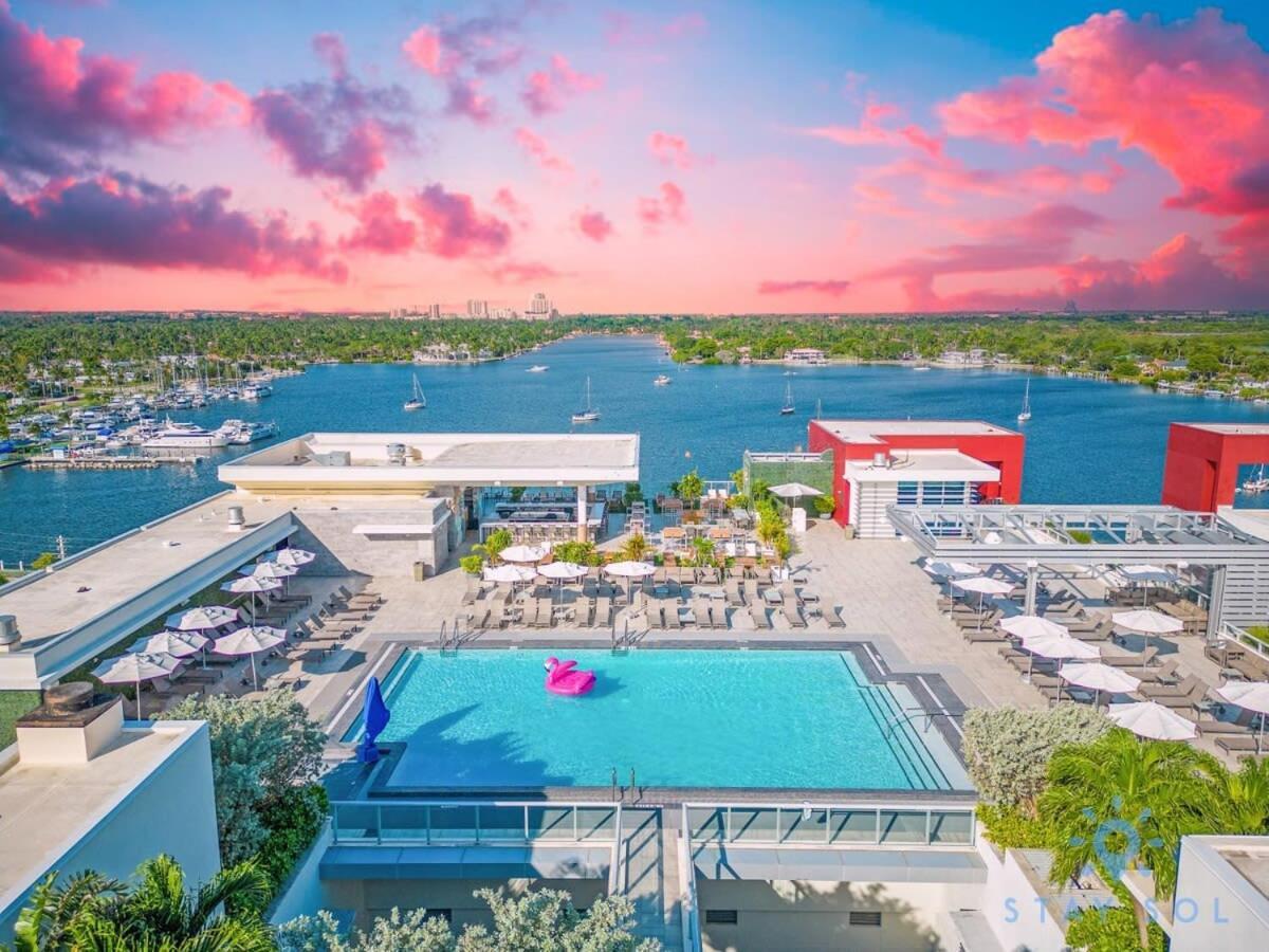 Lx Oasis Beachfront-Rt Infinity Pool Hollywood Esterno foto