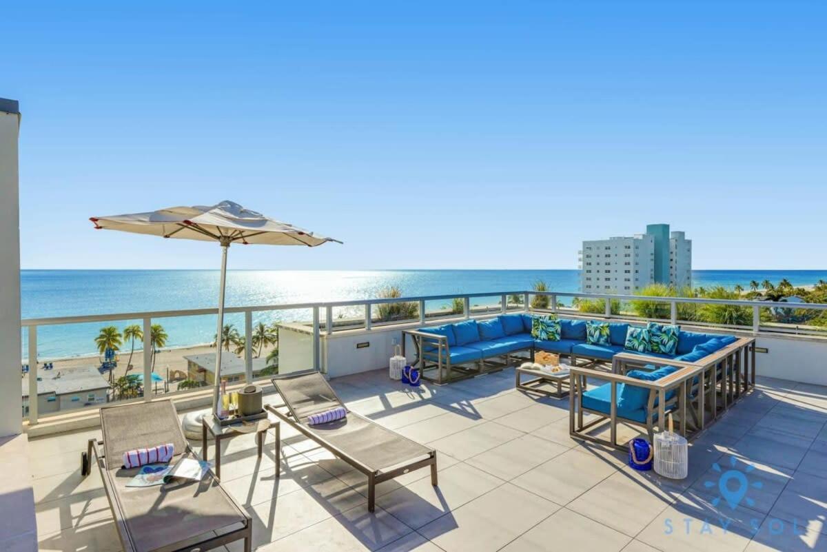 Lx Oasis Beachfront-Rt Infinity Pool Hollywood Esterno foto